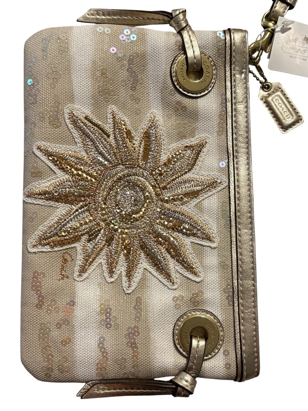 RARE 2012 Coach Audrey sun wristlet NWT - Picture 3 of 7